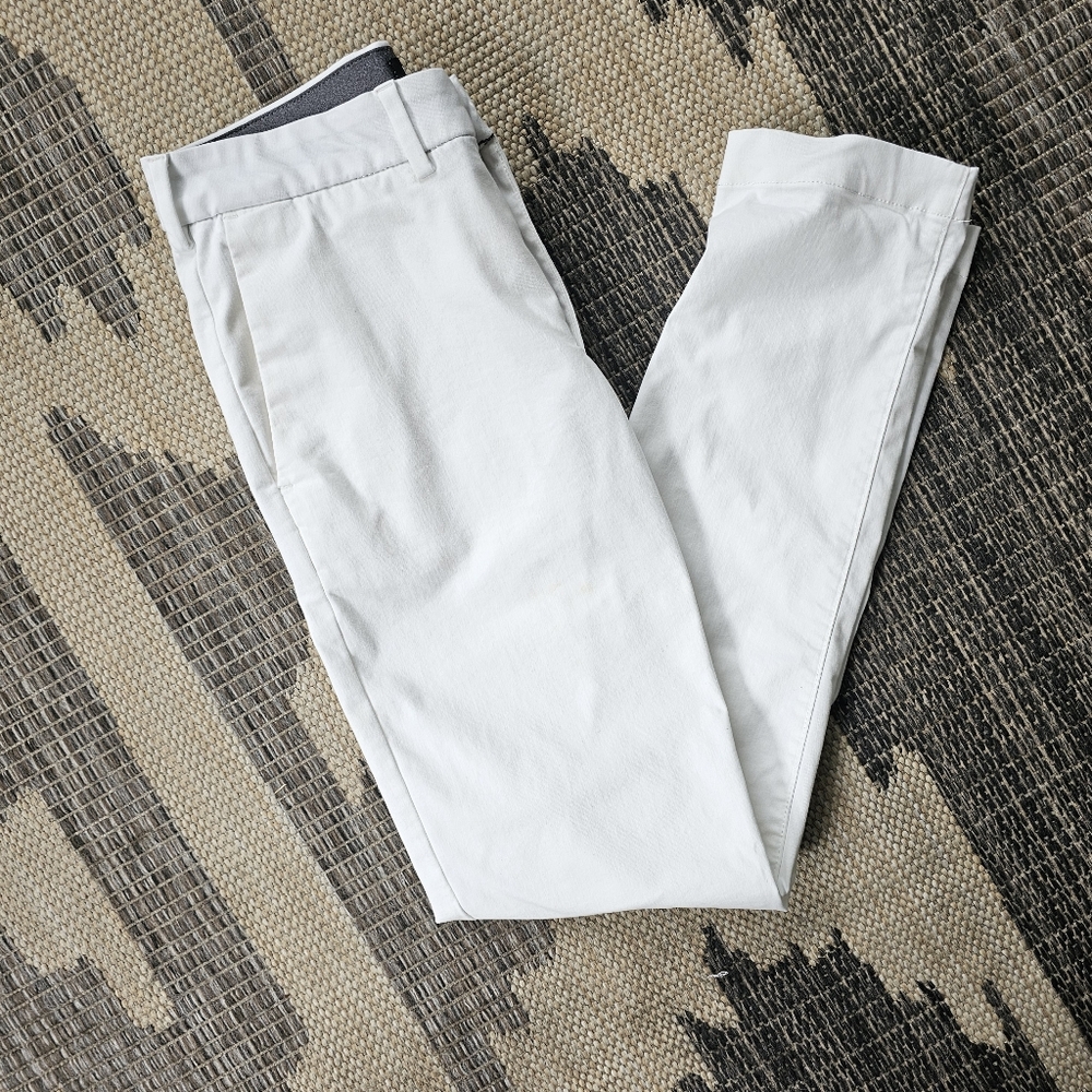 EXPRESS men's off white skinny pant 29x32